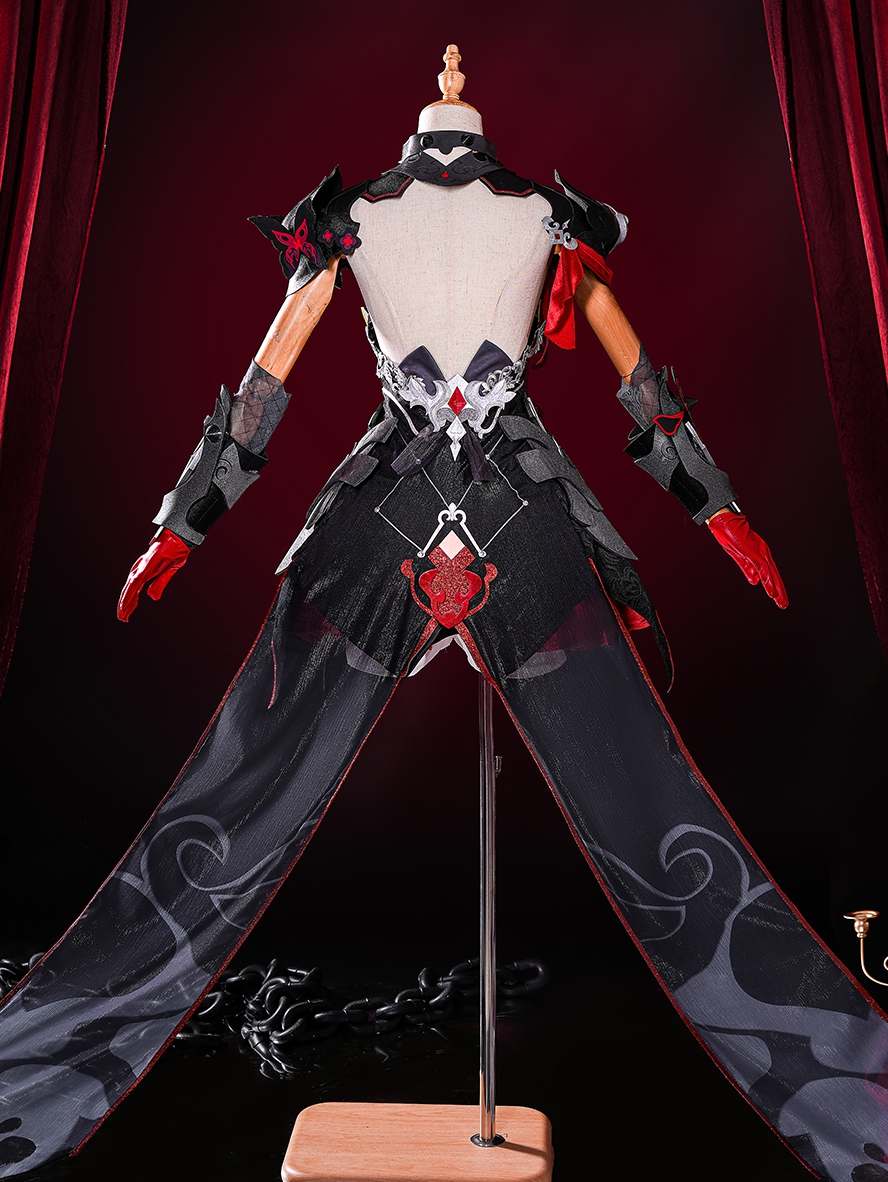Game Honkai Impact 3rd Cosplay Nightmare Star Abyss Seele Vollerei Costume
