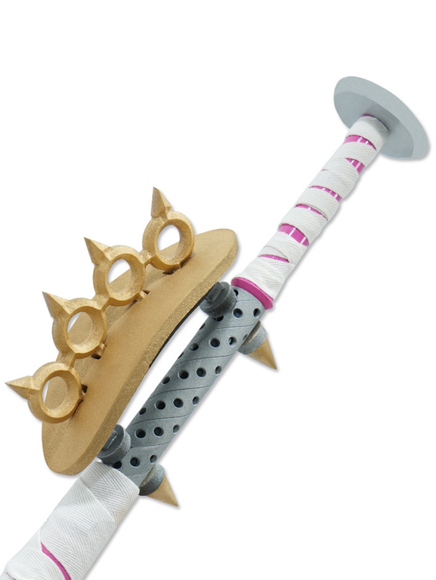 Game Zenless Zone Zero Cosplay Lucy Luciana Auxesis Theodoro De Montefio Prop Weapon Baseball Bat Maces