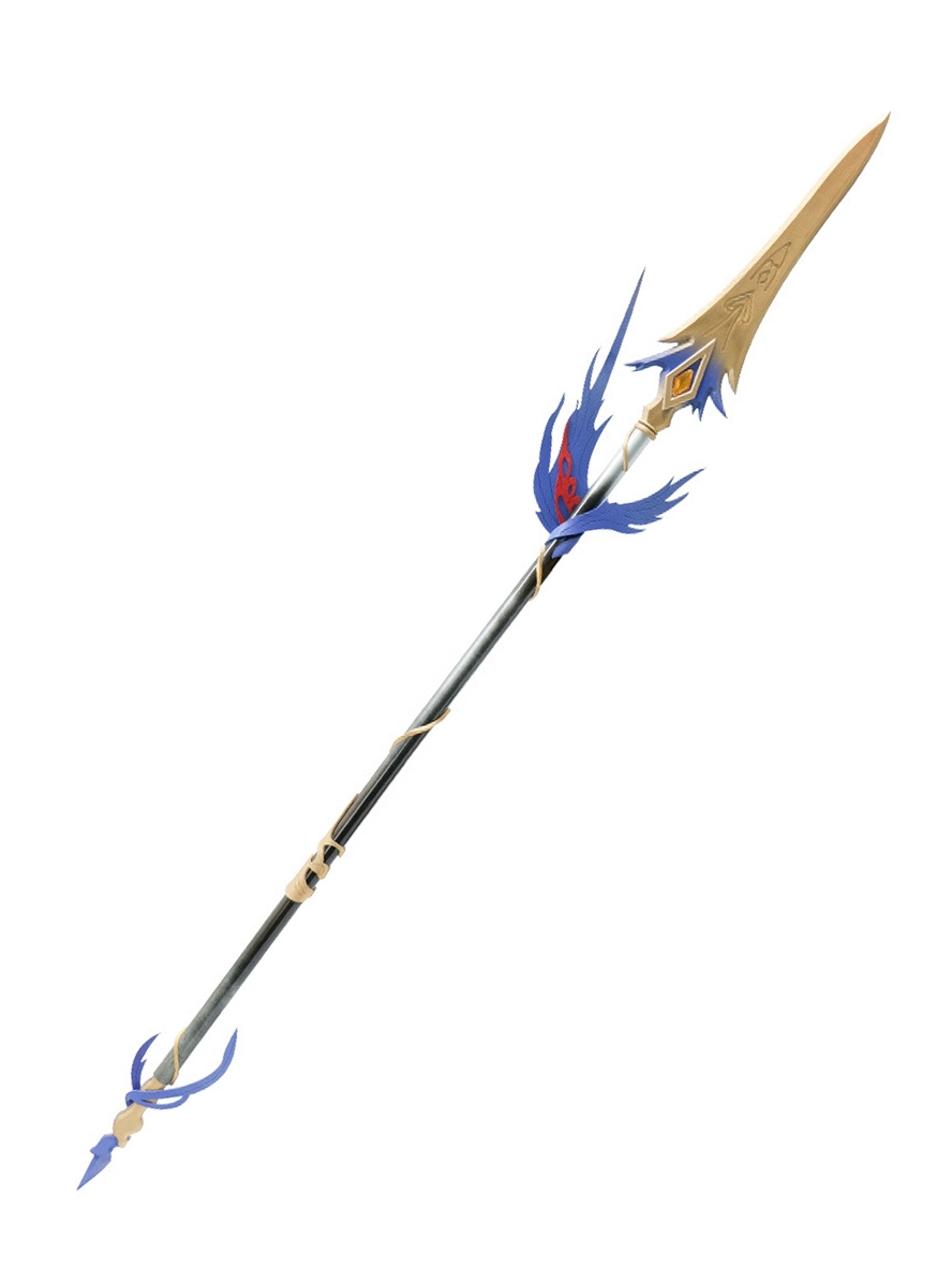 Game Naraka Bladepoint Cosplay Cyra Prop Weapon Spear
