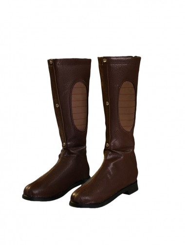 Game Where Winds Meet Cosplay Jiang Yan Brown Boots