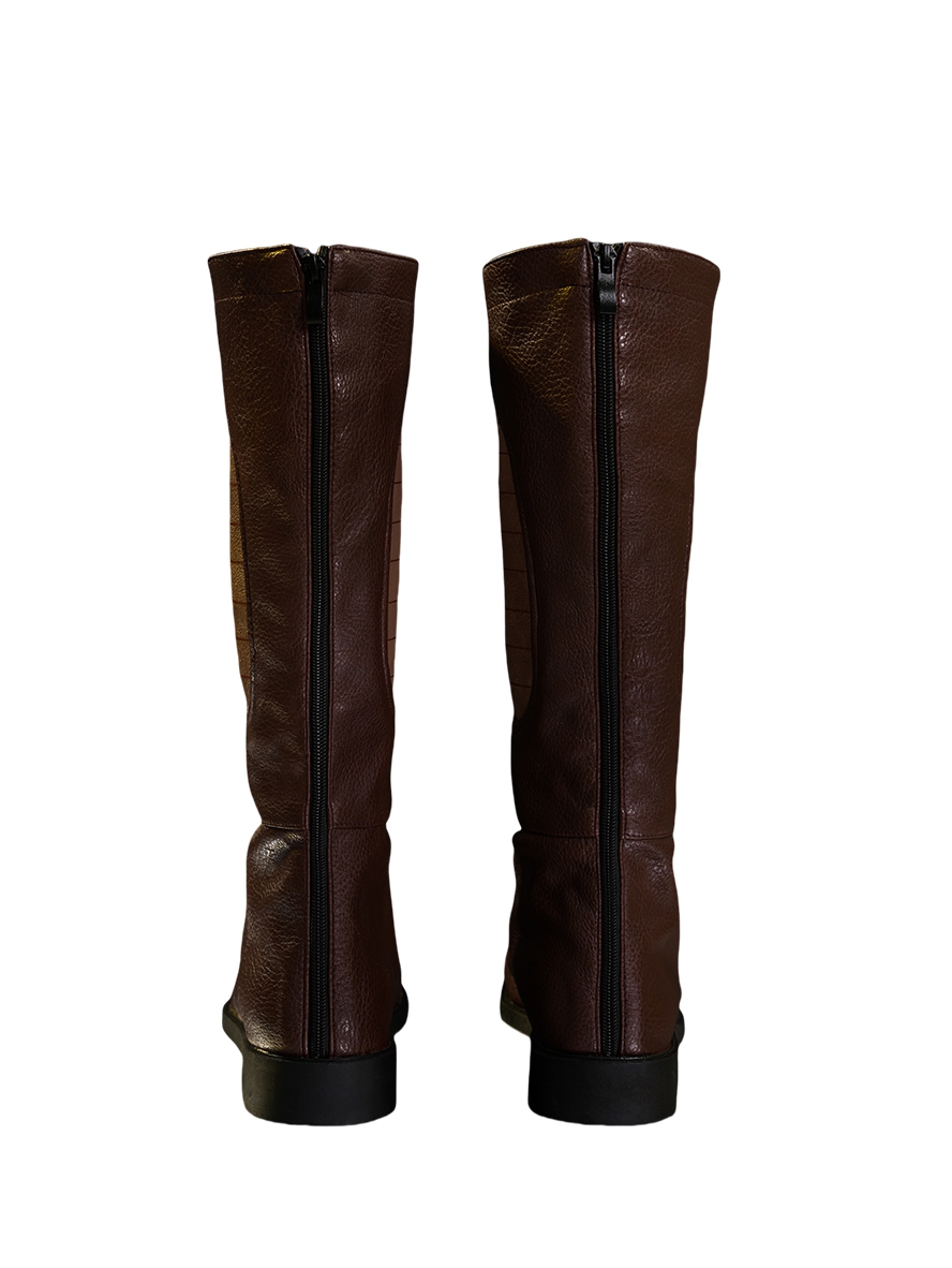 Game Where Winds Meet Cosplay Jiang Yan Brown Boots