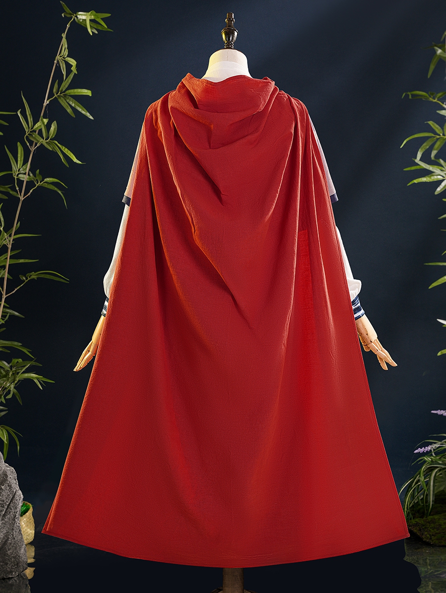 Game Where Winds Meet Cosplay Red Line Costume