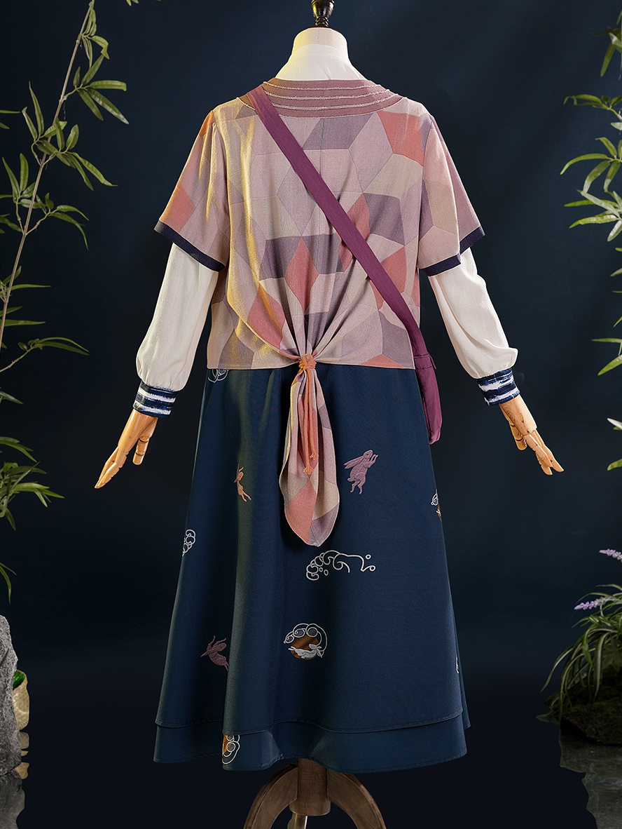 Game Where Winds Meet Cosplay Red Line Costume