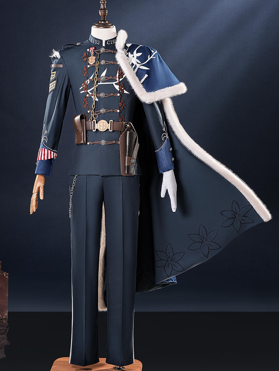 Game Identity V Cosplay Conan Doyle Collaboration Jose Baden First Officer Inspector Lestrade Costume
