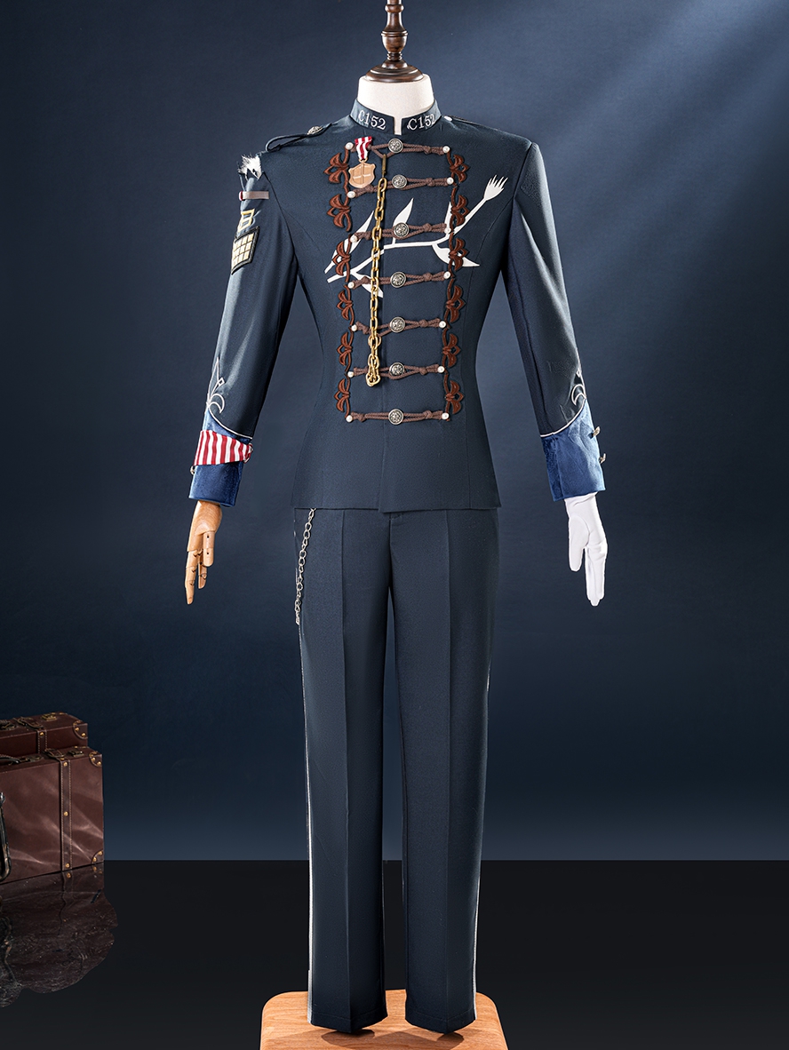 Game Identity V Cosplay Conan Doyle Collaboration Jose Baden First Officer Inspector Lestrade Costume