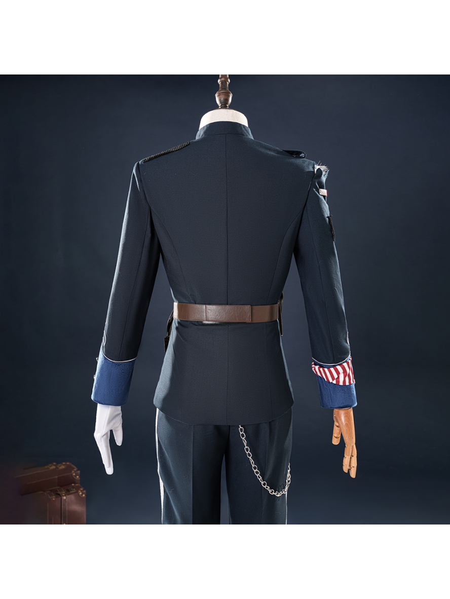 Game Identity V Cosplay Conan Doyle Collaboration Jose Baden First Officer Inspector Lestrade Costume