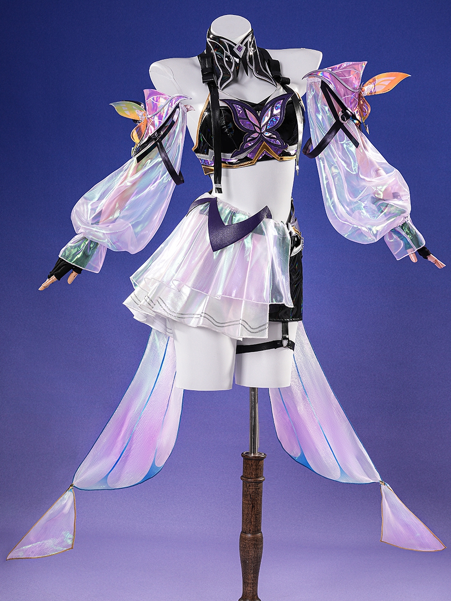 Game Honor Of Kings Cosplay A Ke Butterfly Dance Skin Costume