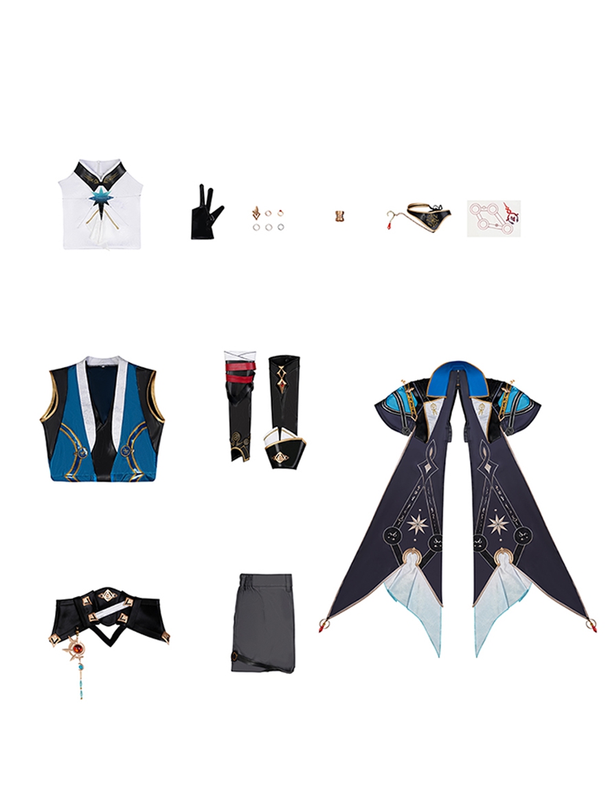Game Honkai Star Rail Cosplay Anaxagoras Costume