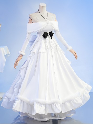 Game Dragon Raja Gate Of Cassell Cosplay Eri Uesugi Sleepless Starry Night Costume