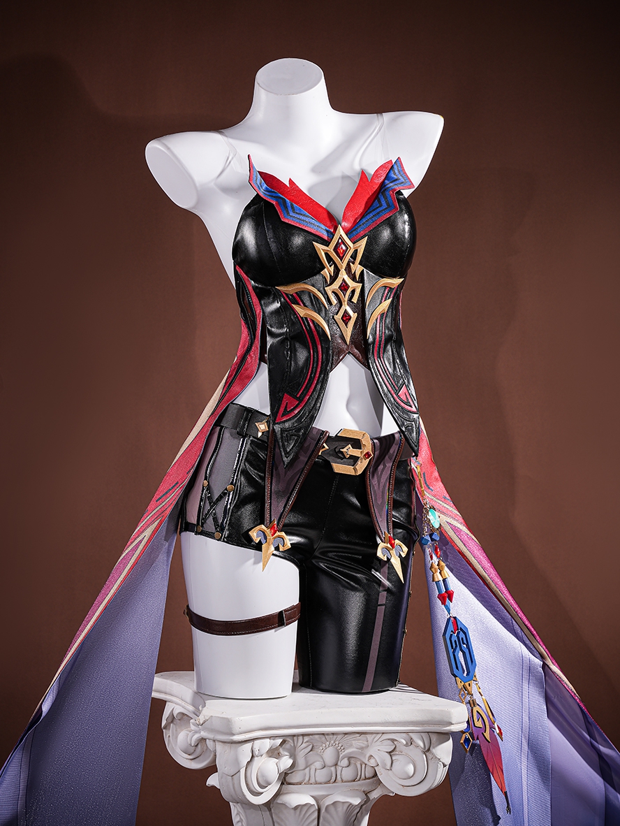 Game Genshin Impact Cosplay Chasca Costume