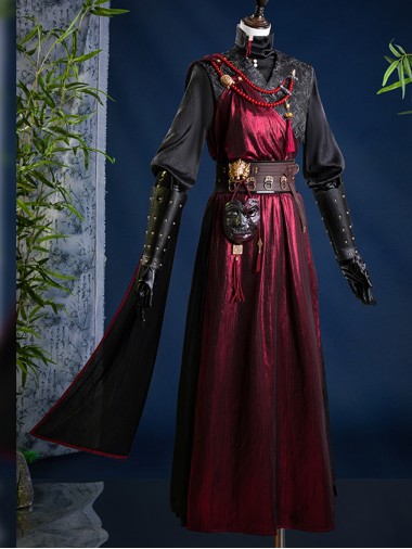 Game Where Winds Meet Cosplay San Geng Tian Sect Female Uniform Costume