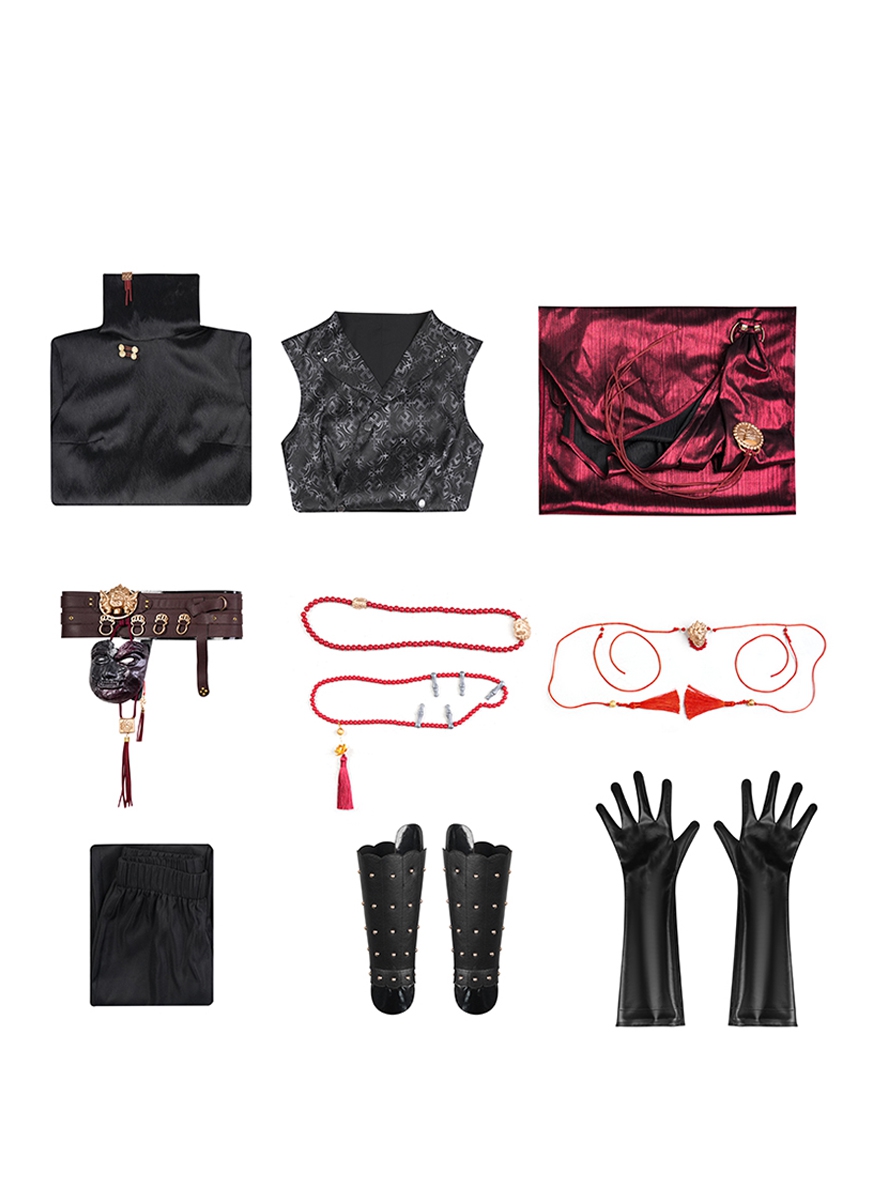 Game Where Winds Meet Cosplay San Geng Tian Sect Female Uniform Costume