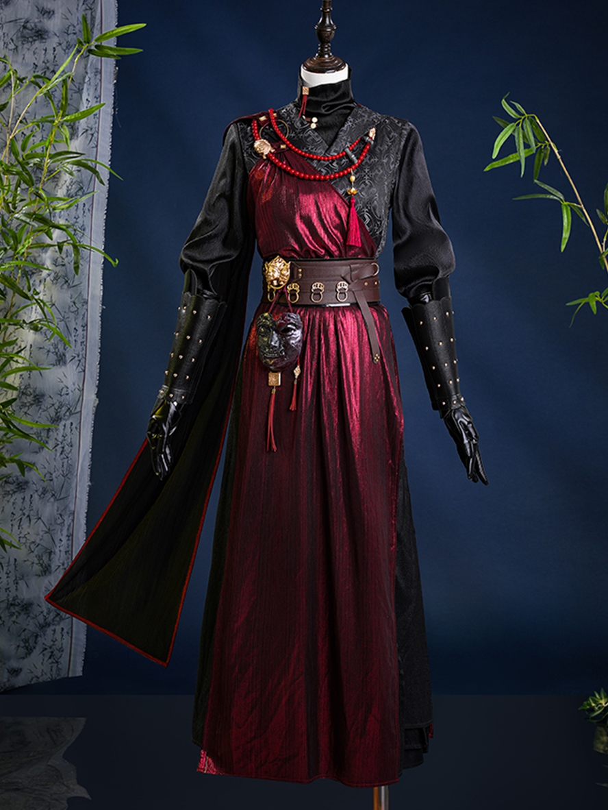Game Where Winds Meet Cosplay San Geng Tian Sect Female Uniform Costume