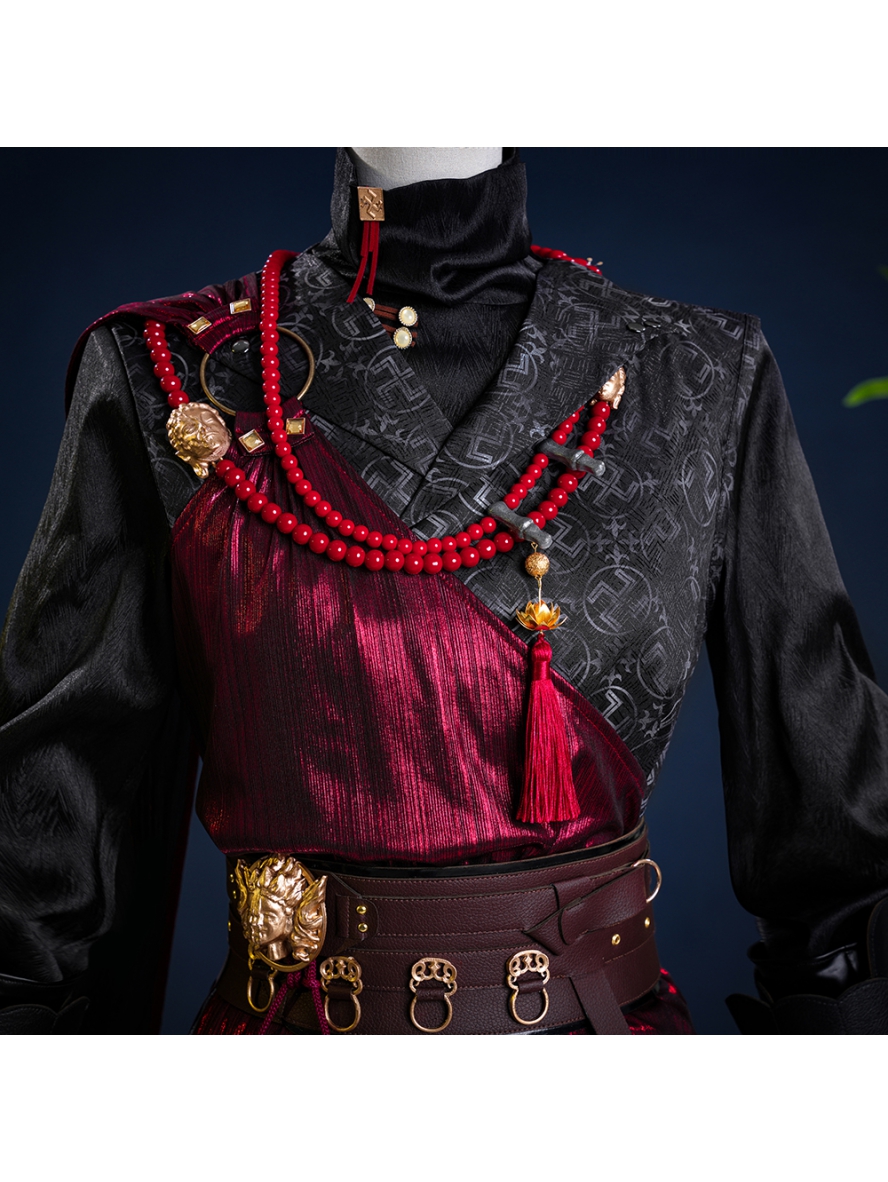 Game Where Winds Meet Cosplay San Geng Tian Sect Female Uniform Costume