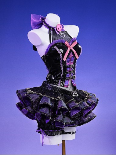Game Naraka Bladepoint x Sanrio Cosplay Tessa Kuromi Costume