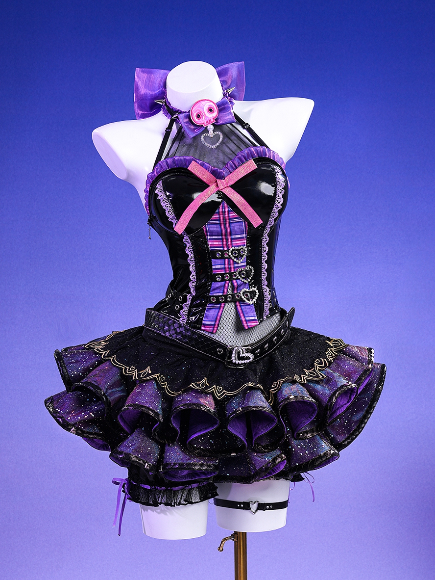 Game Naraka Bladepoint x Sanrio Cosplay Tessa Kuromi Costume