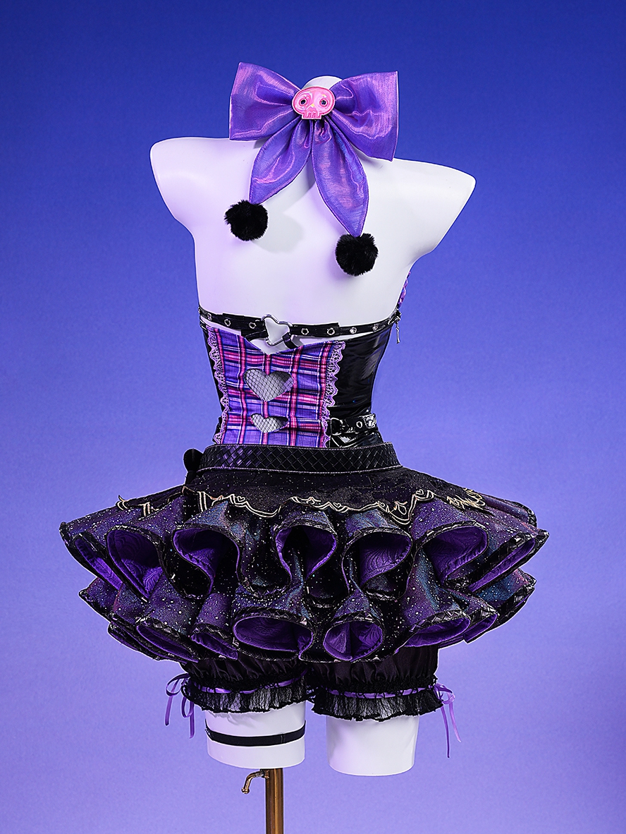 Game Naraka Bladepoint x Sanrio Cosplay Tessa Kuromi Costume