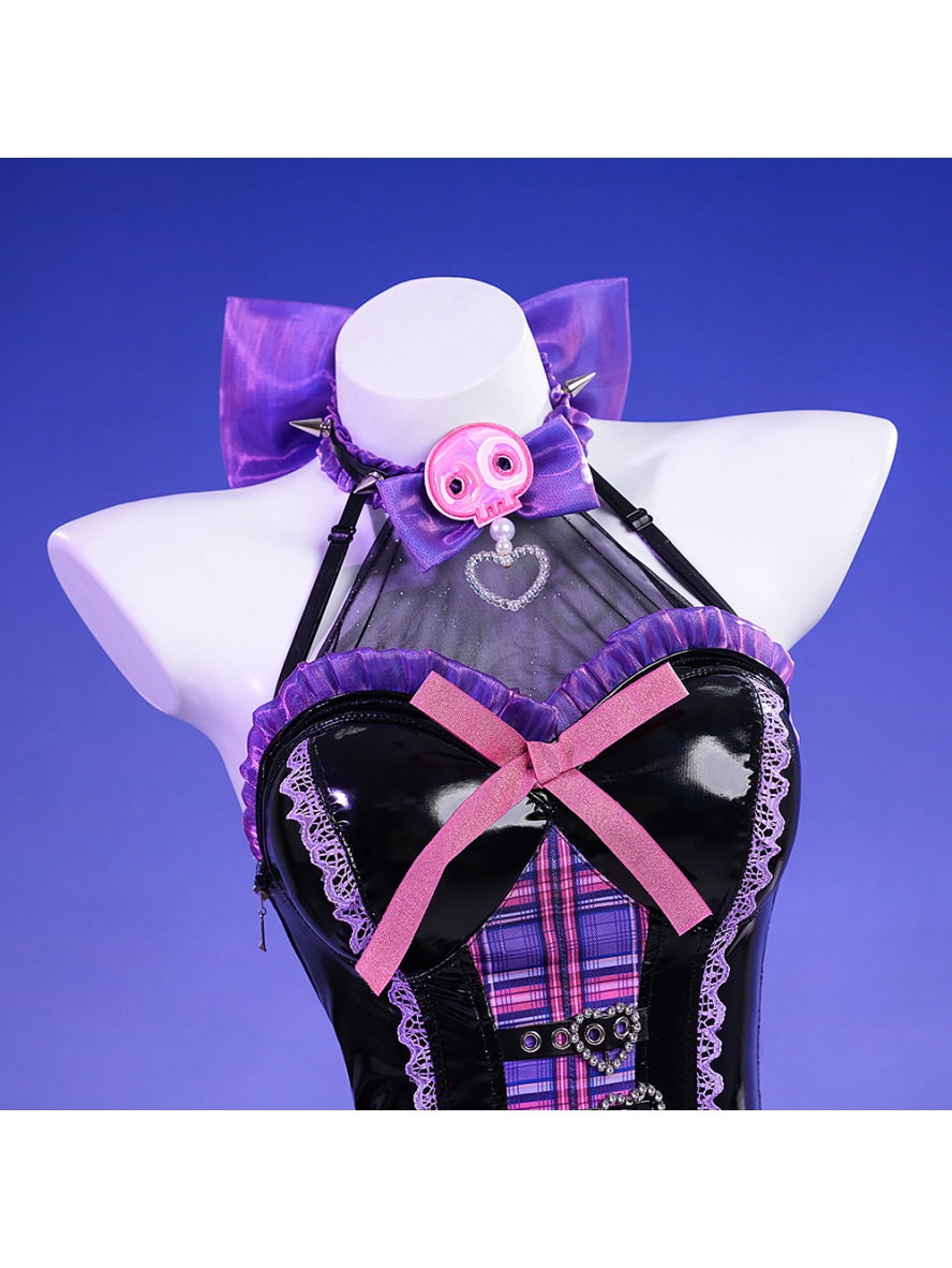 Game Naraka Bladepoint x Sanrio Cosplay Tessa Kuromi Costume