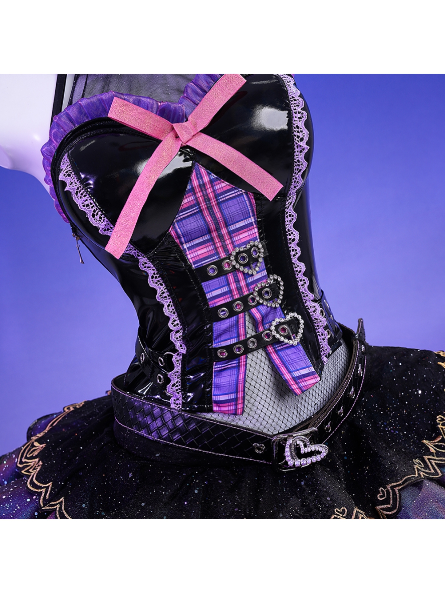 Game Naraka Bladepoint x Sanrio Cosplay Tessa Kuromi Costume