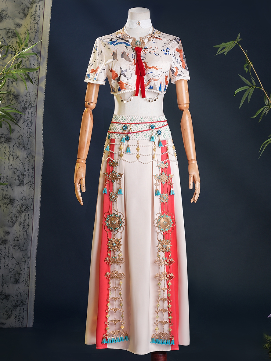 Game Where Winds Meet Cosplay Female Gamer Liyuan Sect Martial Arts Clothing Costume