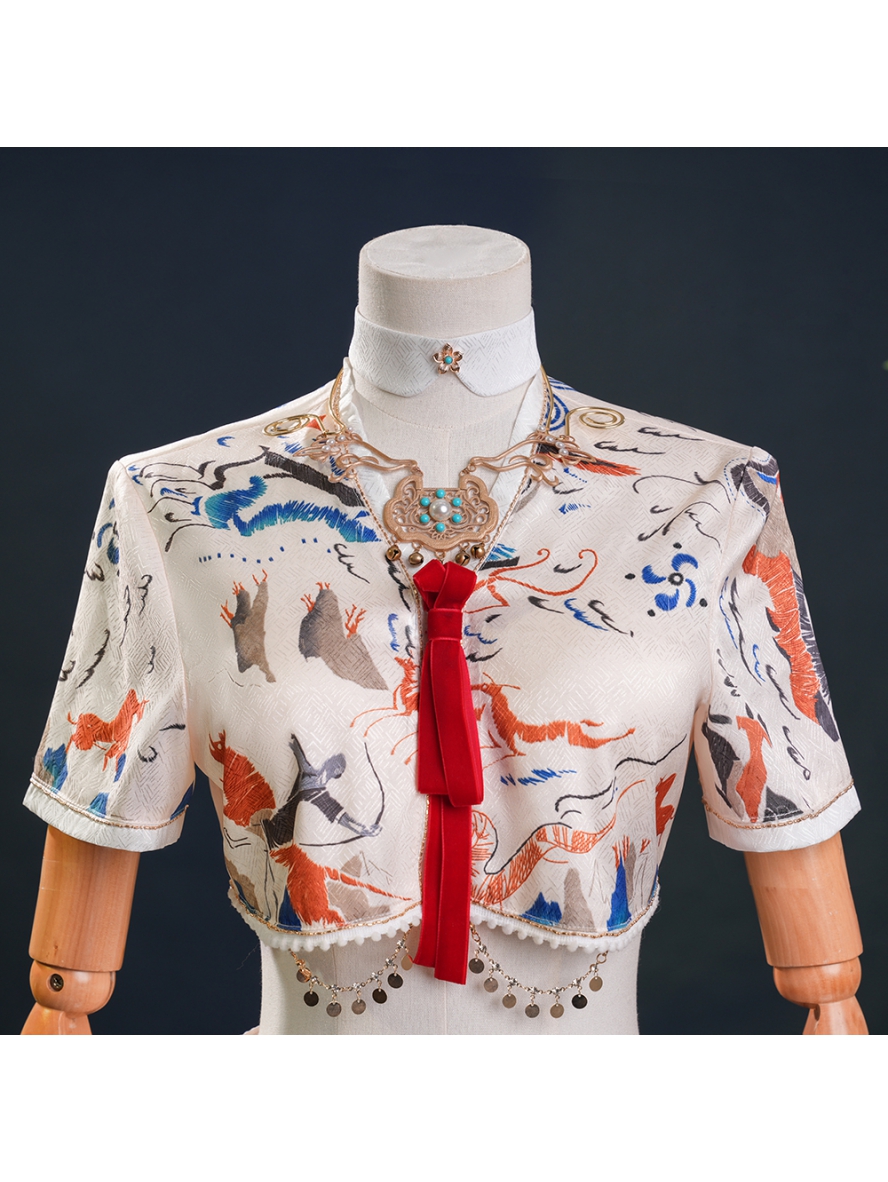 Game Where Winds Meet Cosplay Female Gamer Liyuan Sect Martial Arts Clothing Costume