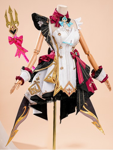 Game Genshin Impact Cosplay Escoffier Costume