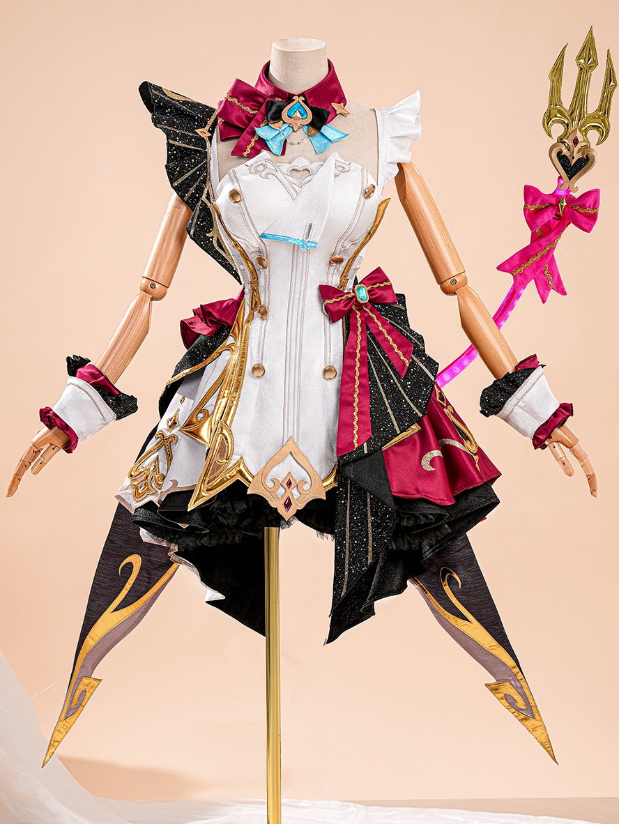 Game Genshin Impact Cosplay Escoffier Costume