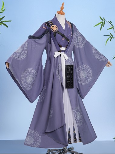 Game Where Winds Meet Cosplay Guyun Sect Wuxia Role Player Costume