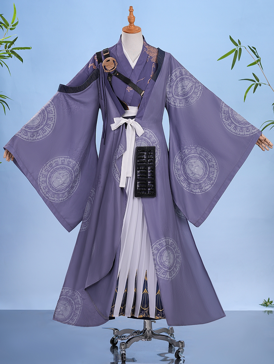Game Where Winds Meet Cosplay Guyun Sect Wuxia Role Player Costume