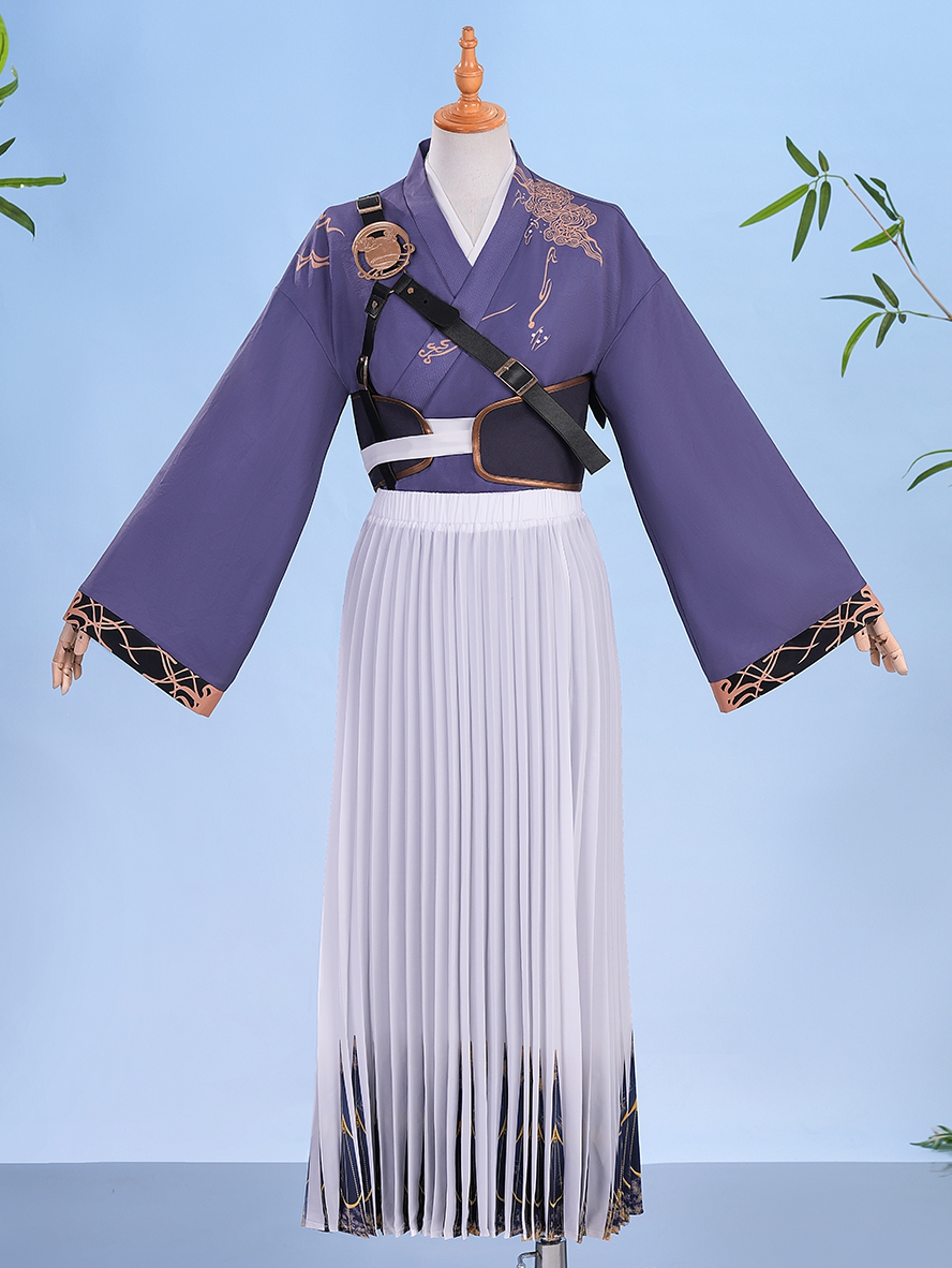 Game Where Winds Meet Cosplay Guyun Sect Wuxia Role Player Costume