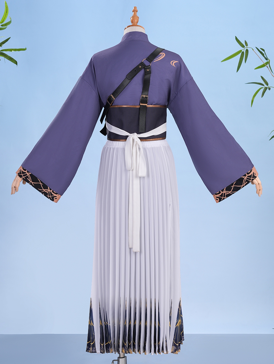 Game Where Winds Meet Cosplay Guyun Sect Wuxia Role Player Costume