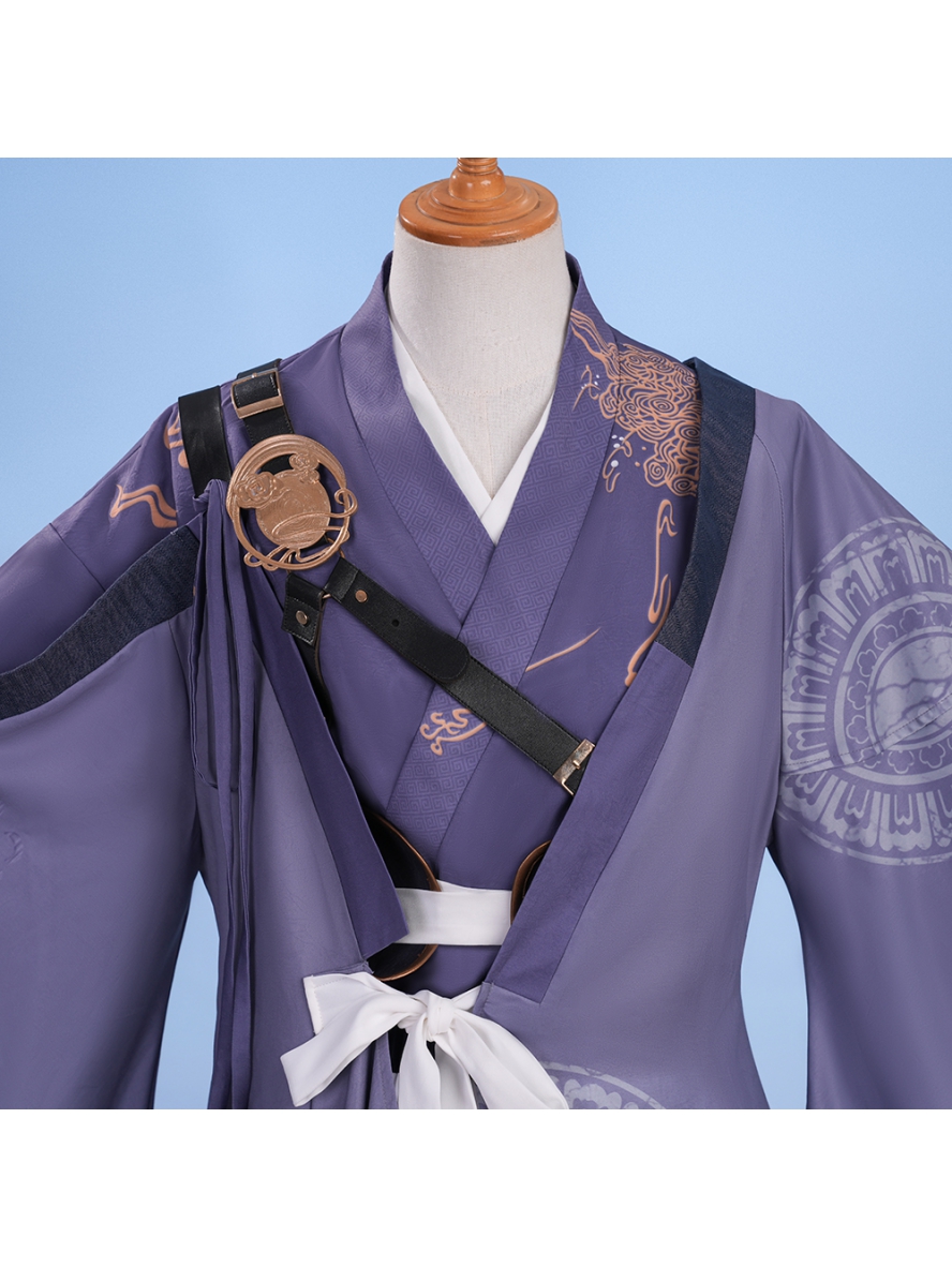 Game Where Winds Meet Cosplay Guyun Sect Wuxia Role Player Costume