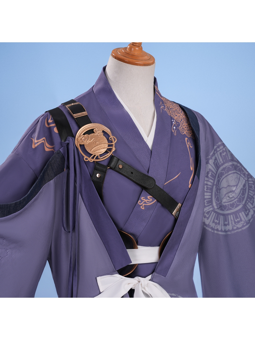 Game Where Winds Meet Cosplay Guyun Sect Wuxia Role Player Costume