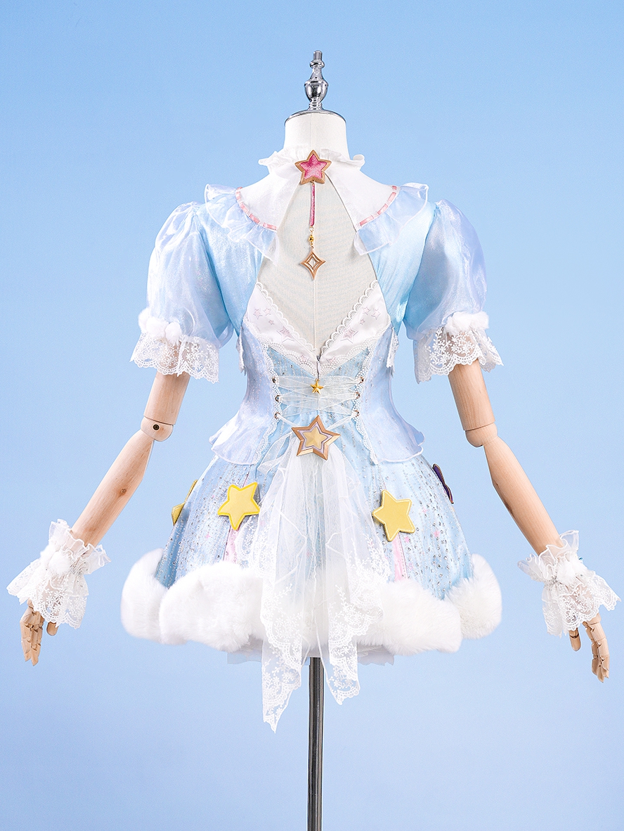 Game Naraka Bladepoint Cosplay Ziping x Sanrio Kuromi Costume