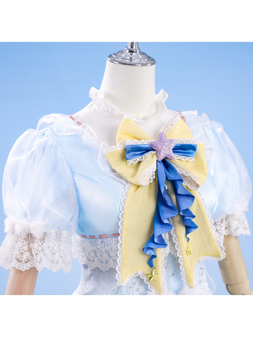 Game Naraka Bladepoint Cosplay Ziping x Sanrio Kuromi Costume