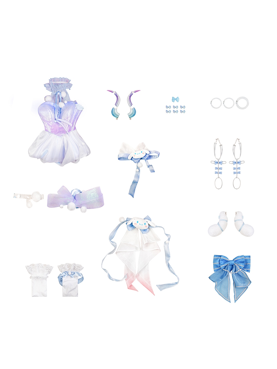 Game Honor Of Kings Cosplay Yao Sanrio Collaboration Big Eared Dogs Dream Costume