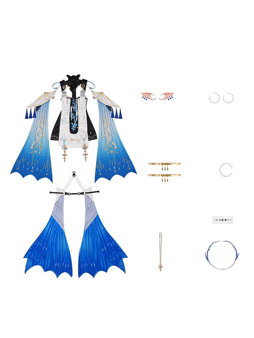 Game Wuthering Waves Cosplay Cartethyia Against The Tide Costume
