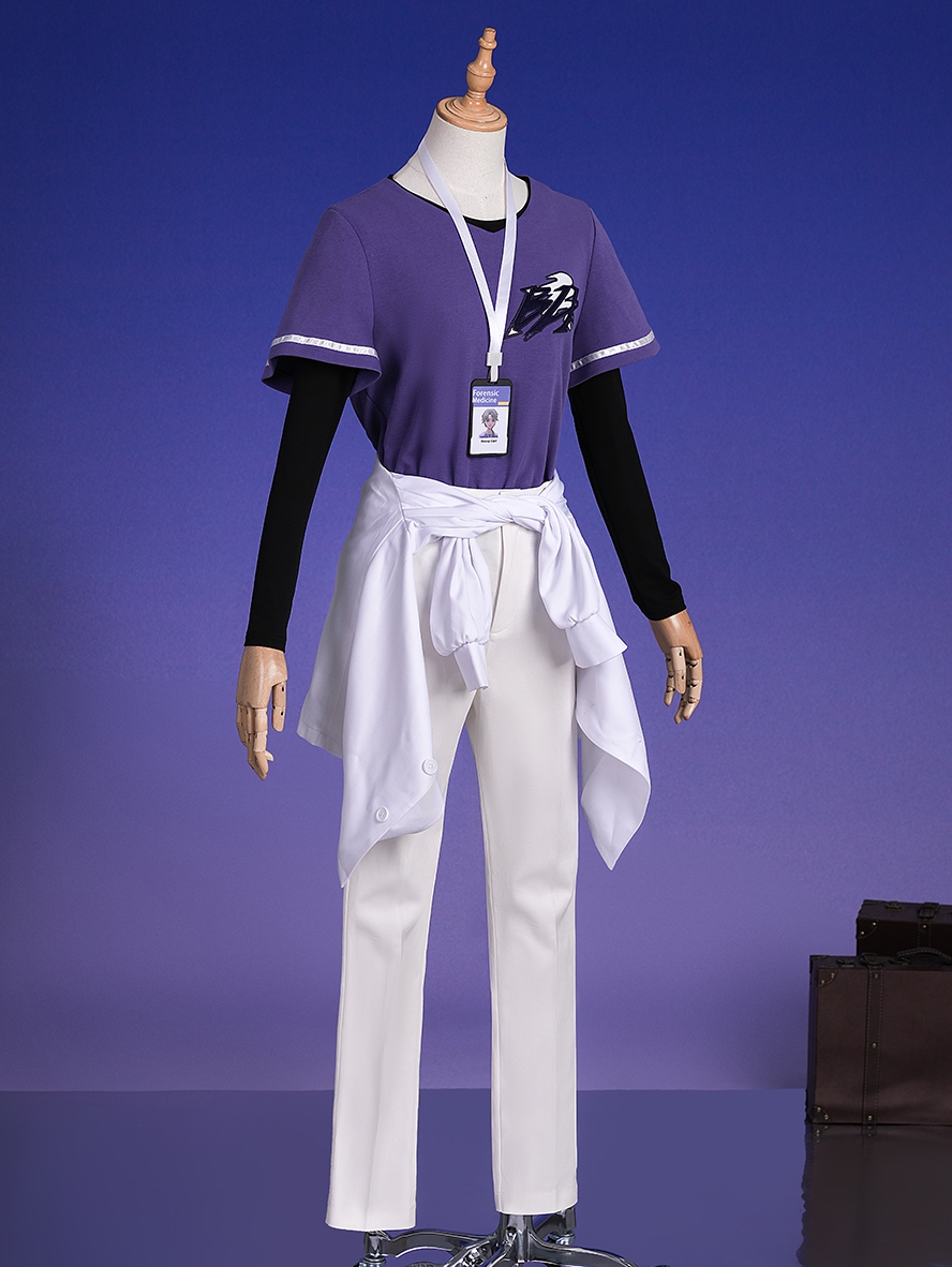 Game Identity V Cosplay Esports BLK Team Skin Embalmer Aesop Carl Costume