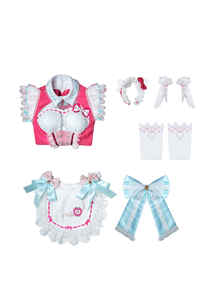 Game Naraka Bladepoint Cosplay Kurimi x Sanrio Hello Kitty Costume