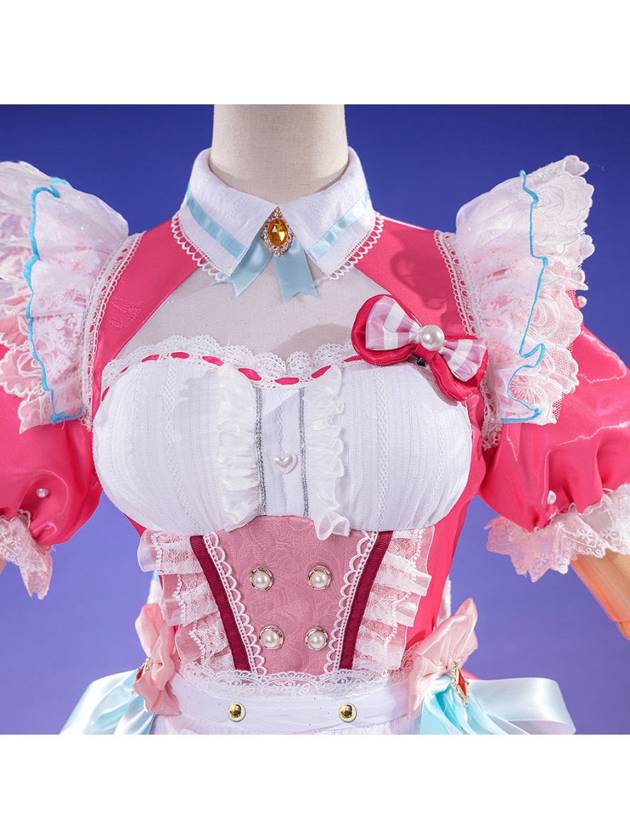 Game Naraka Bladepoint Cosplay Kurimi x Sanrio Hello Kitty Costume