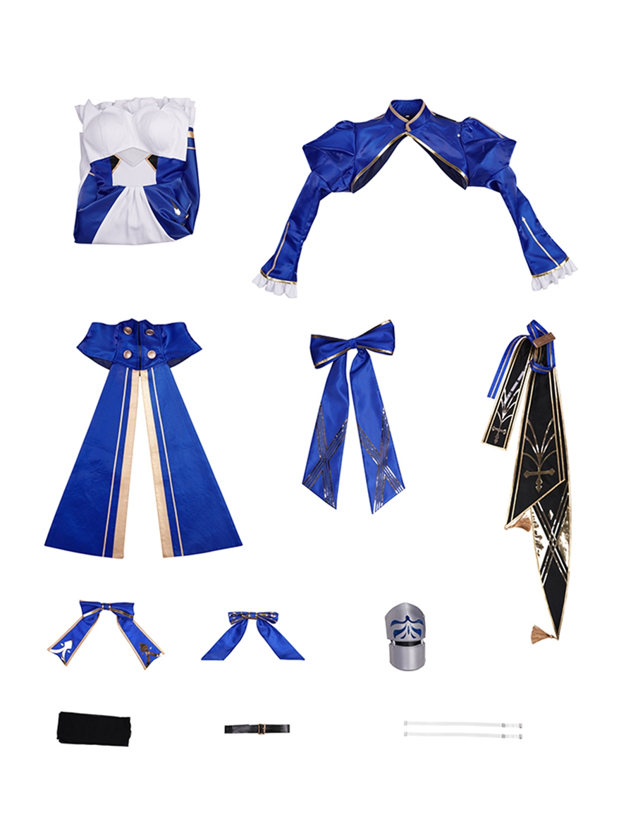 Game Honkai Star Rail Cosplay Fate Stay Night Unlimited Blade Works Collaboration Saber Costume