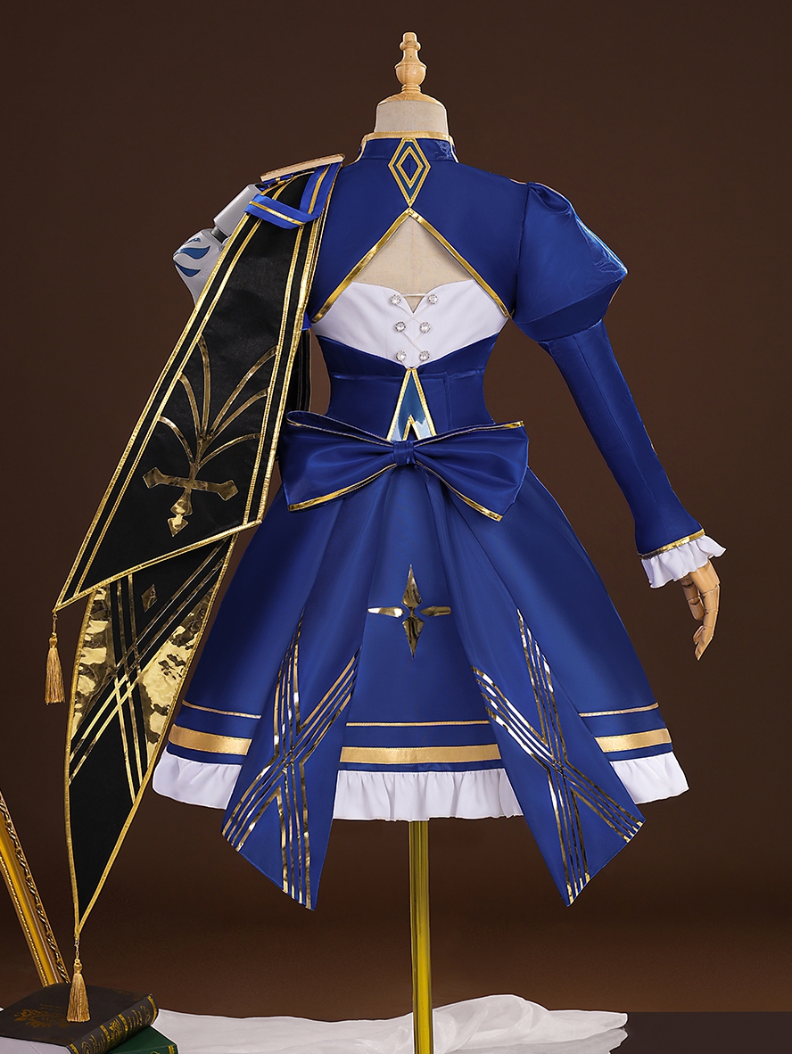 Game Honkai Star Rail Cosplay Fate Stay Night Unlimited Blade Works Collaboration Saber Costume