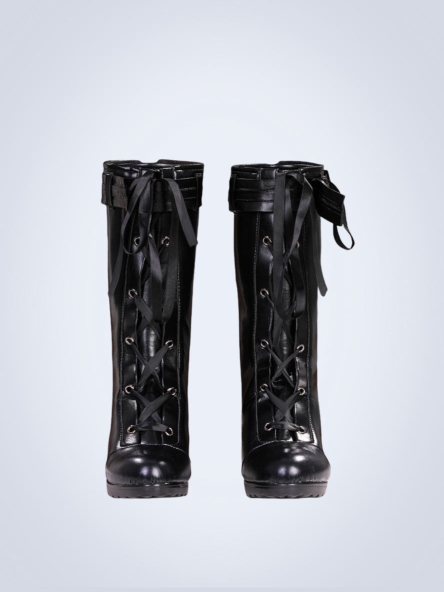 Game Honkai Star Rail Cosplay Fate Stay Night Unlimited Blade Works Collaboration Saber Black High Heel Boots