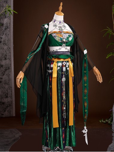 Game Where Winds Meet Cosplay Drunk Flower Shade Sect Women Costume