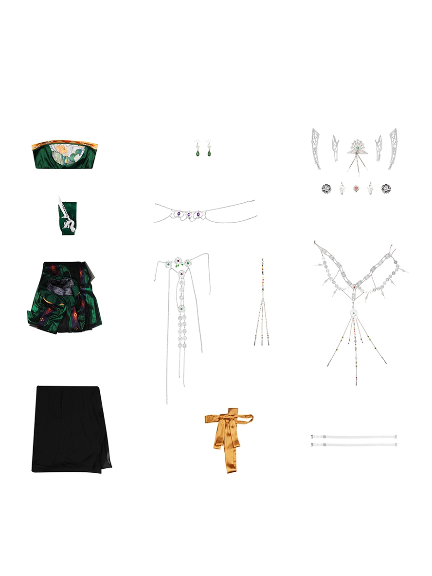 Game Where Winds Meet Cosplay Drunk Flower Shade Sect Women Costume