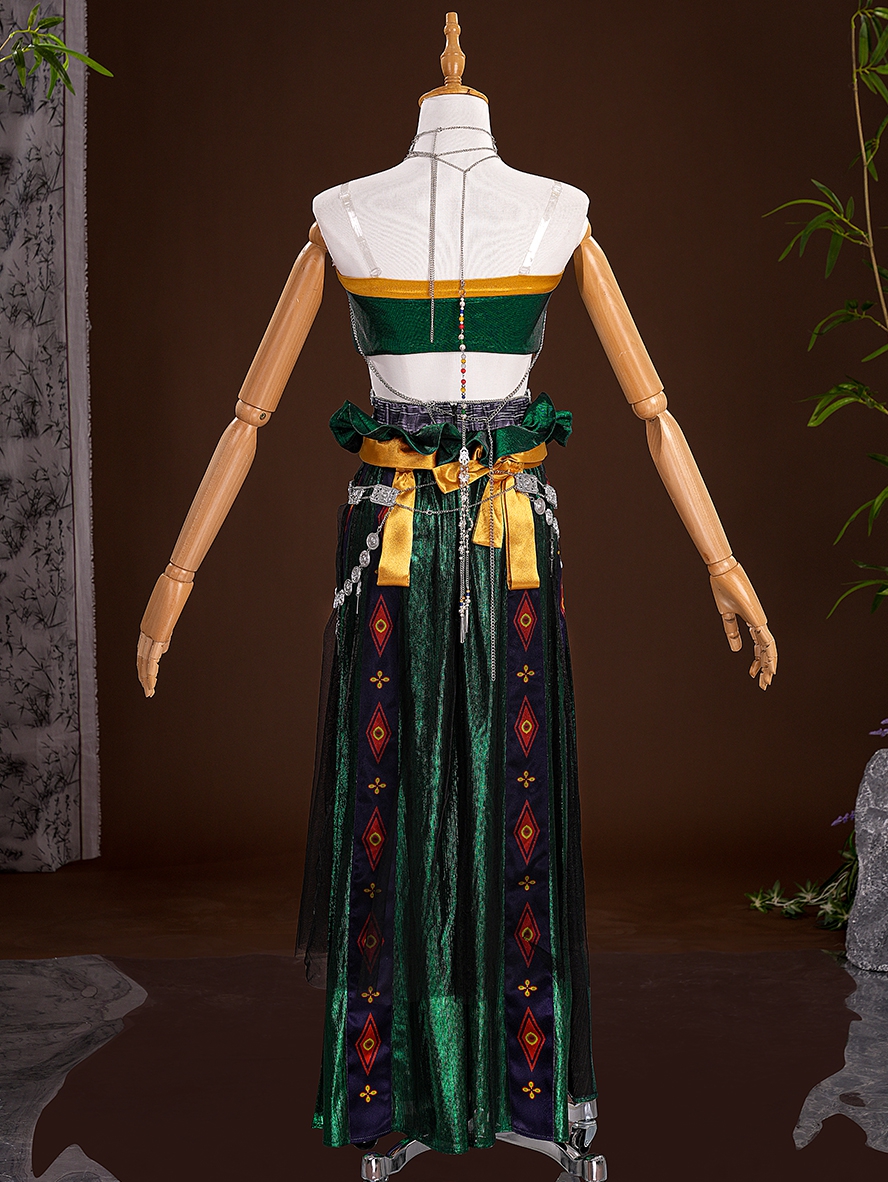 Game Where Winds Meet Cosplay Drunk Flower Shade Sect Women Costume