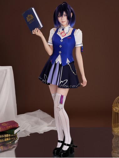 Game Honkai Impact 3 Cosplay Seele Vollerei Azure Memories Costume