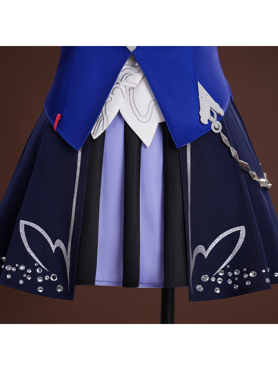 Game Honkai Impact 3 Cosplay Seele Vollerei Azure Memories Costume