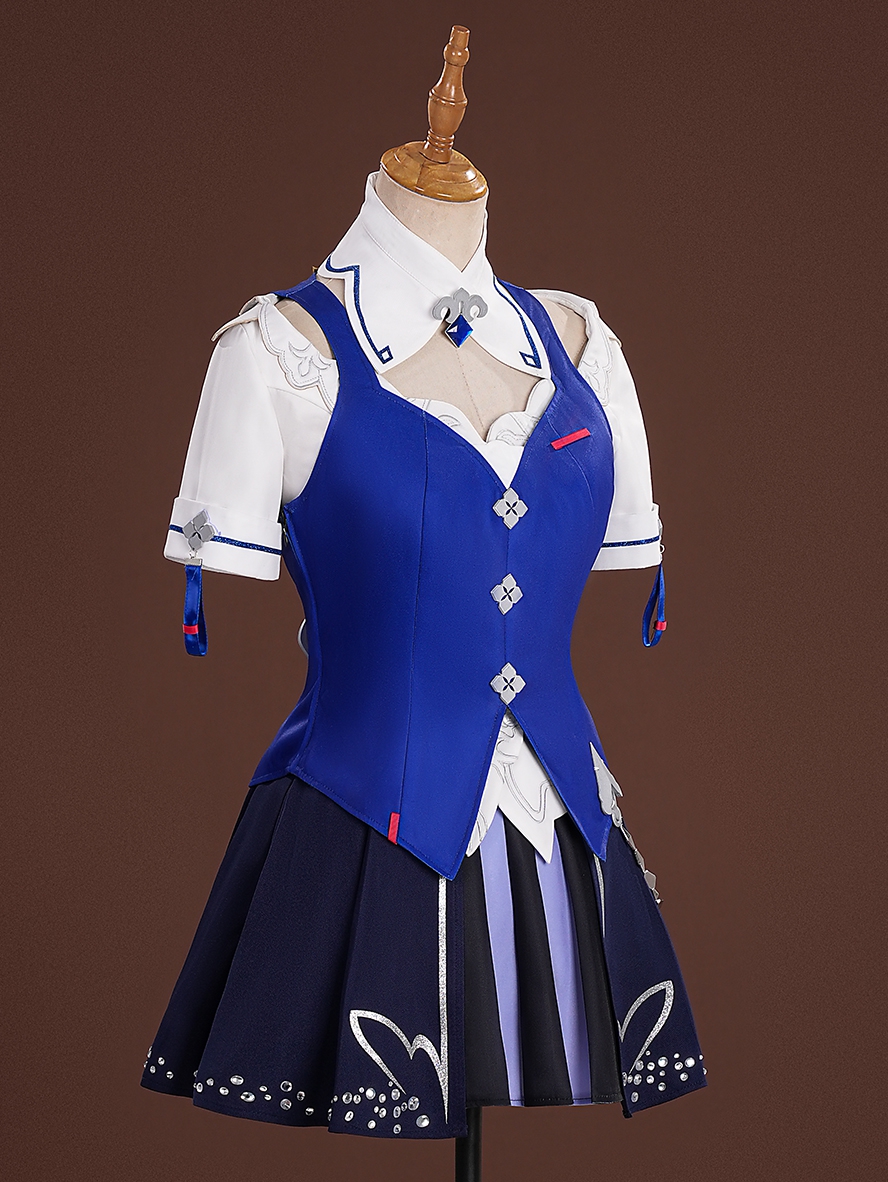 Game Honkai Impact 3 Cosplay Seele Vollerei Azure Memories Costume