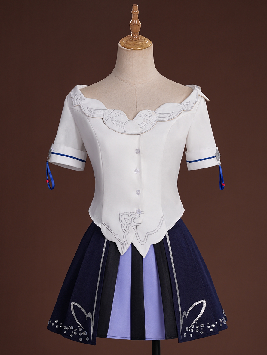 Game Honkai Impact 3 Cosplay Seele Vollerei Azure Memories Costume